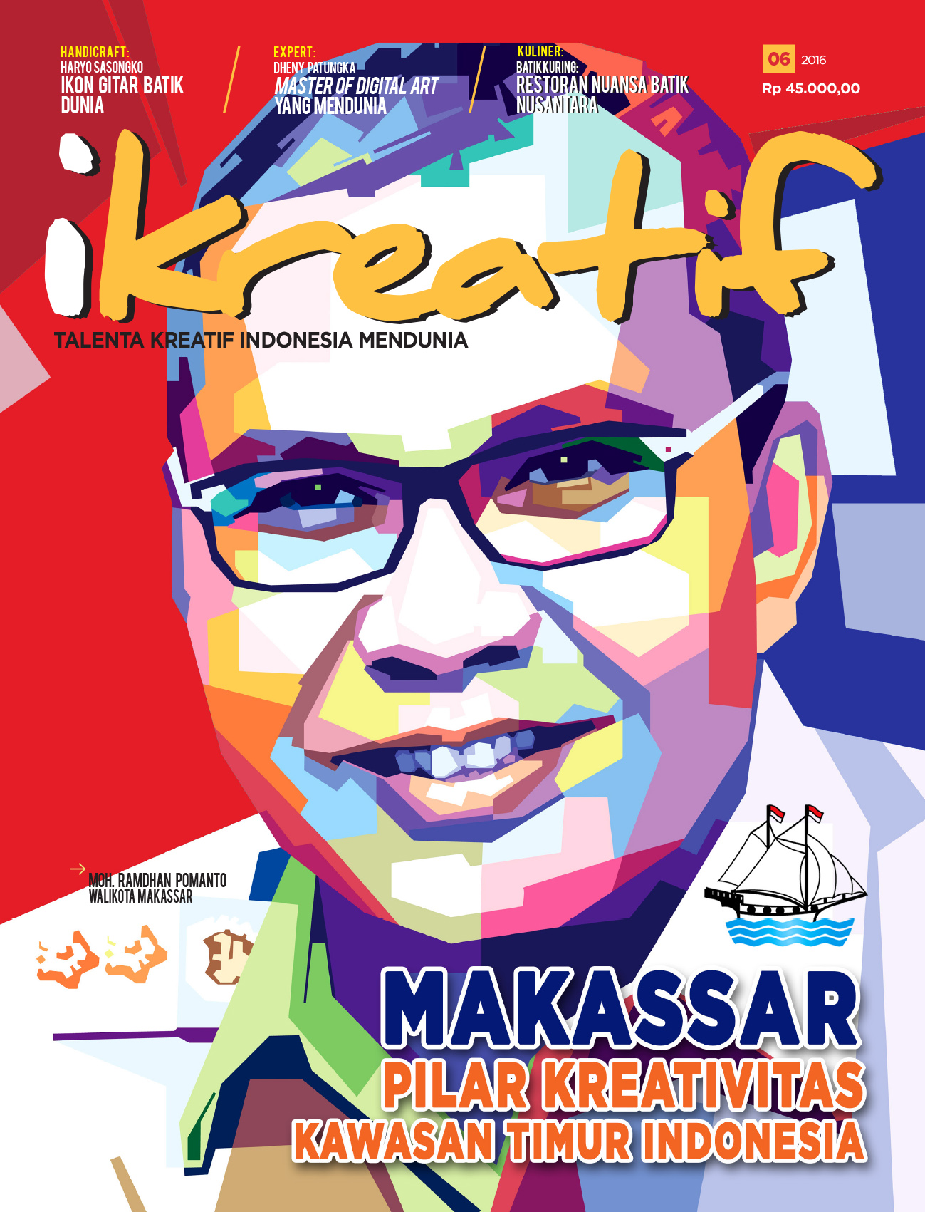 MAKASSAR PILAR KREATIVITAS KAWASAN TIMUR INDONESIA